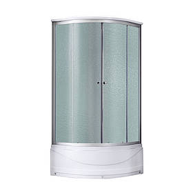 Душовий бокс Lidz Tani SB90x90.SAT.HIGH.FR, скло Frost 4 мм Baumar - Завжди Вчасно