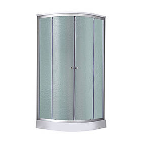 Душовий бокс Lidz Tani SB90x90.SAT.LOW.FR, скло Frost 4 мм Baumar - Завжди Вчасно