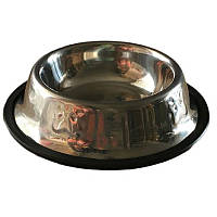 Миска для собак неіржавка сталь 1,8 л 36 см