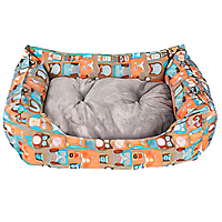 Лежанка для дрібних і середніх домашніх тварин прямокутне 58*52*11 см