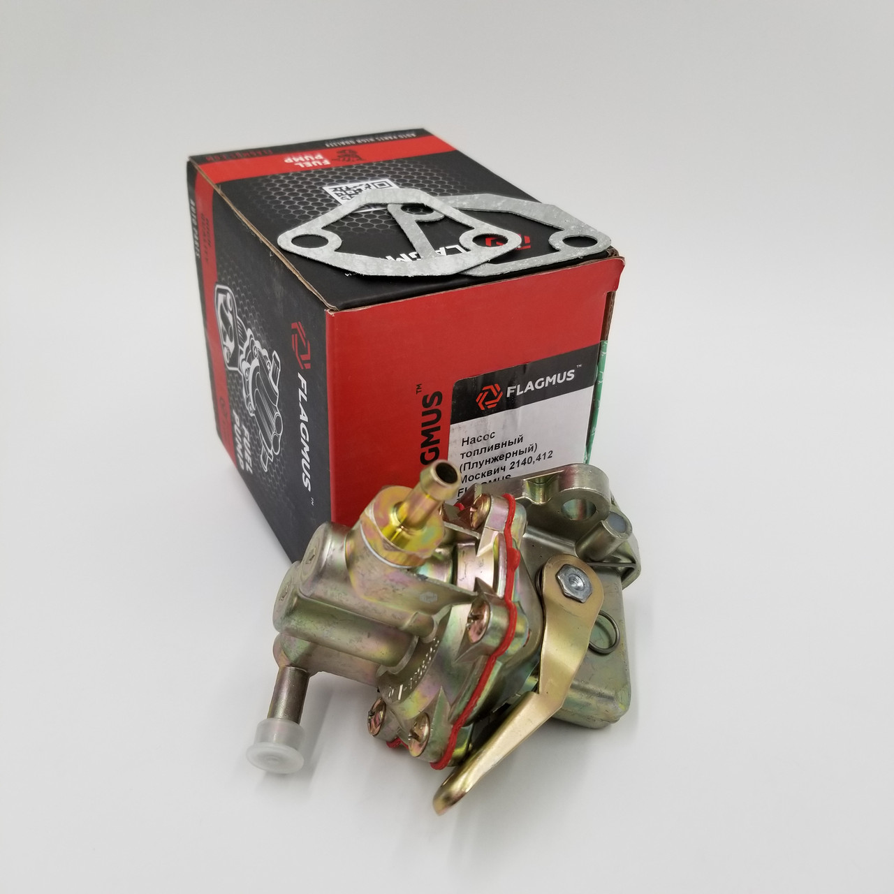 Насос паливний (механічний) Москвич 2140,412 плунжерний FLAGMUS Чехія, фото 1