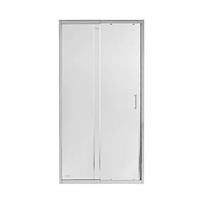 Душові двері в нішу Qtap Taurus CRM209-1.C6 90-100x200 см, скло Clear 6 мм, покриття CalcLess Baumar - Завжди Вчасно