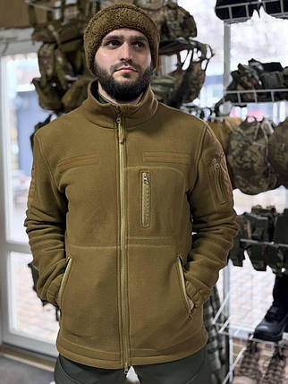 Кофта BASE gen 2, ТМ КОRКА, фліс щільність 260 gr/m, койот, фото 1
