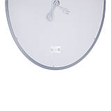 Дзеркало Lidz Vida 800х600 з LED-підсвічуванням Touch, з антизапотіванням, з димером, рег. яскравості LD78LF6080 Baumar - Завжди, фото 7