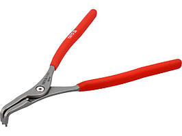 Щипці SEGERA для стопорних кілець YATO гнуті під 90° розтискні, l= 300 мм, розвід- 85-200 мм [4/24] Baumar - Порадуй Себя