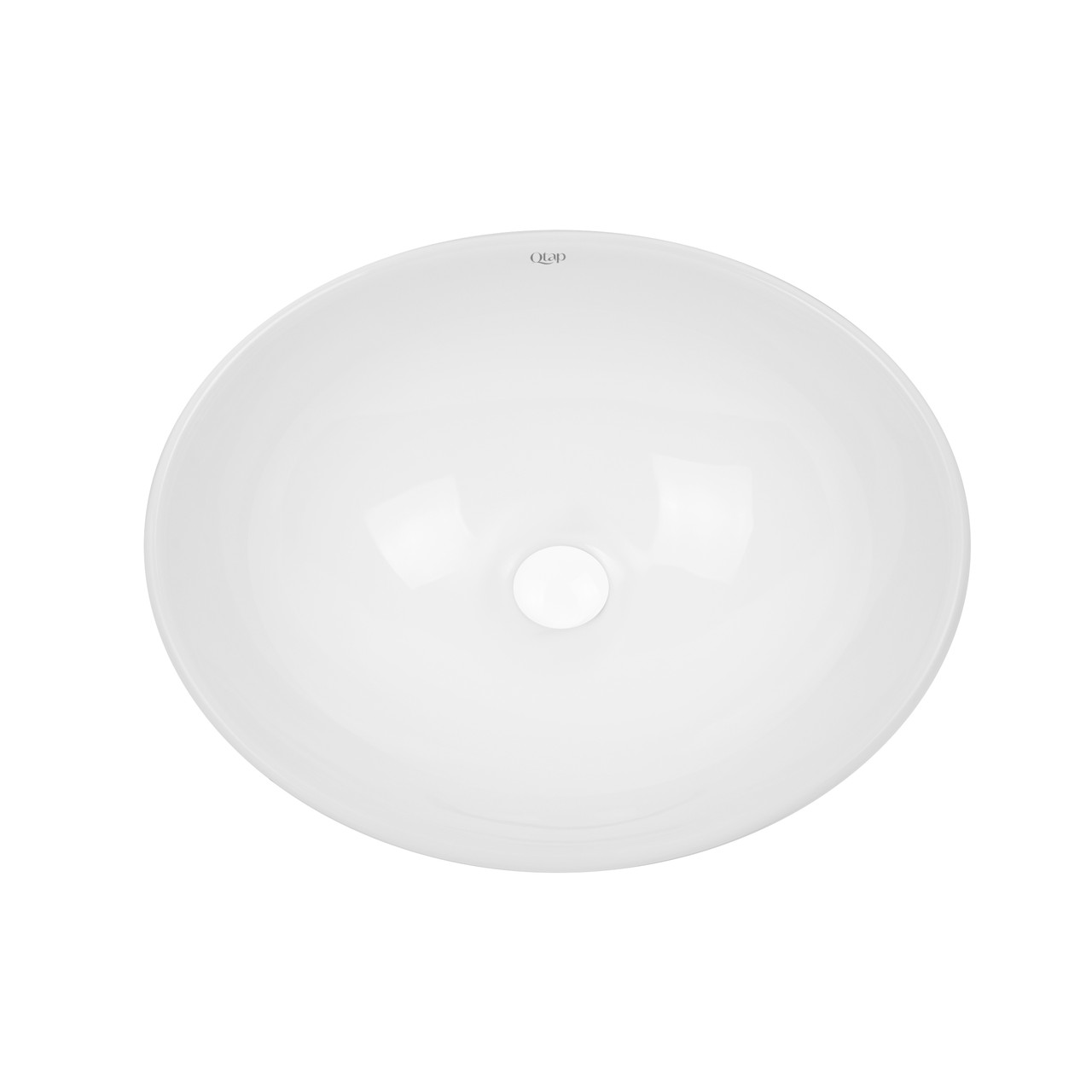 Раковина-чаша Qtap Dove 415x340x140 White QT06116062AW Baumar - Завжди Вчасно, фото 1