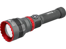 Ліхтар ручний LED-діодний YATO Li-Ion 3.7 В, 4 АГод, 10Вт,  зарядка від USB-C [6/24] Baumar - Порадуй Себе