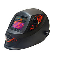 Маска зварювальника VIROK  з автозатемнювальним світлофільтром,110 х 90 мм(93x43 мм) PRO Baumar - Порадуй Себе