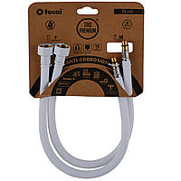 Шланг для змішувача TUCAI TAQ PREMIUM GRIF М10х1/2" 0,5м. АНТИКОР. AСB ПАРА (Білий Мат) 209967 Baumar - Порадуй Себе