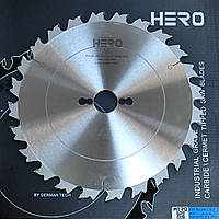 HERO Пила 250x3,2х2,2х30 мм 24z для поздовжнього пиляння деревини