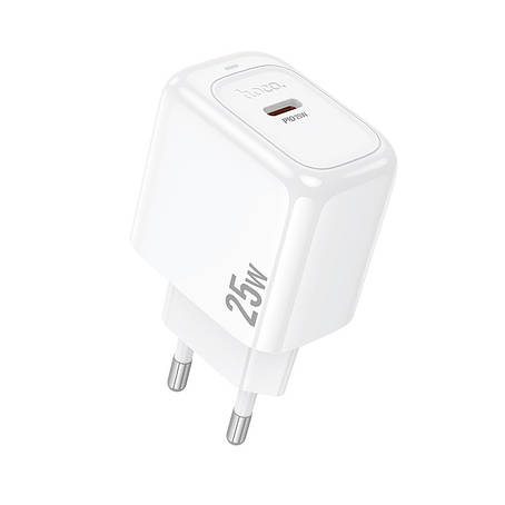 МЗП Hoco CS53A Surplus single port PD25W charger(EU) White, фото 1