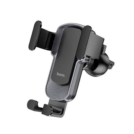 Холдер Hoco CA103 vertical and horizontal air outlet gravity car holder Black, фото 1