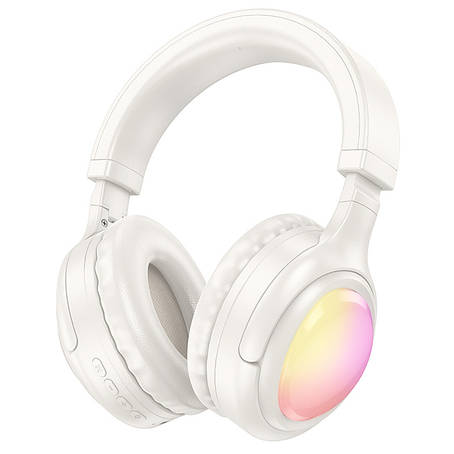 Навушники Bluetooth Hoco W48 Focus BT headphones White, фото 1