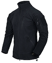 Толстовка флісова тактична Helikon-Tex Alpha Tactical BL-ALT-FG-37-B06 темно-синя, фото 4
