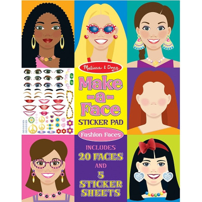 Набір для творчості Melissa&Doug стикеры "Make-up" (MD14195)