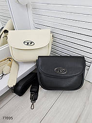 Стильная женская сумка крос-боді з еко-шкіри