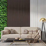 Рейка декоративна WPC стінова 3000х160х23мм Горіх SW-00001535, фото 7