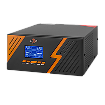 ДБЖ з правильною синусоїдою 12V LPM-PSW-1500VA (1050Вт) Black, фото 4
