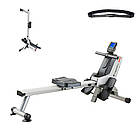 Веслувальний тренажер електромагнітний inSPORTline Yukona сірий