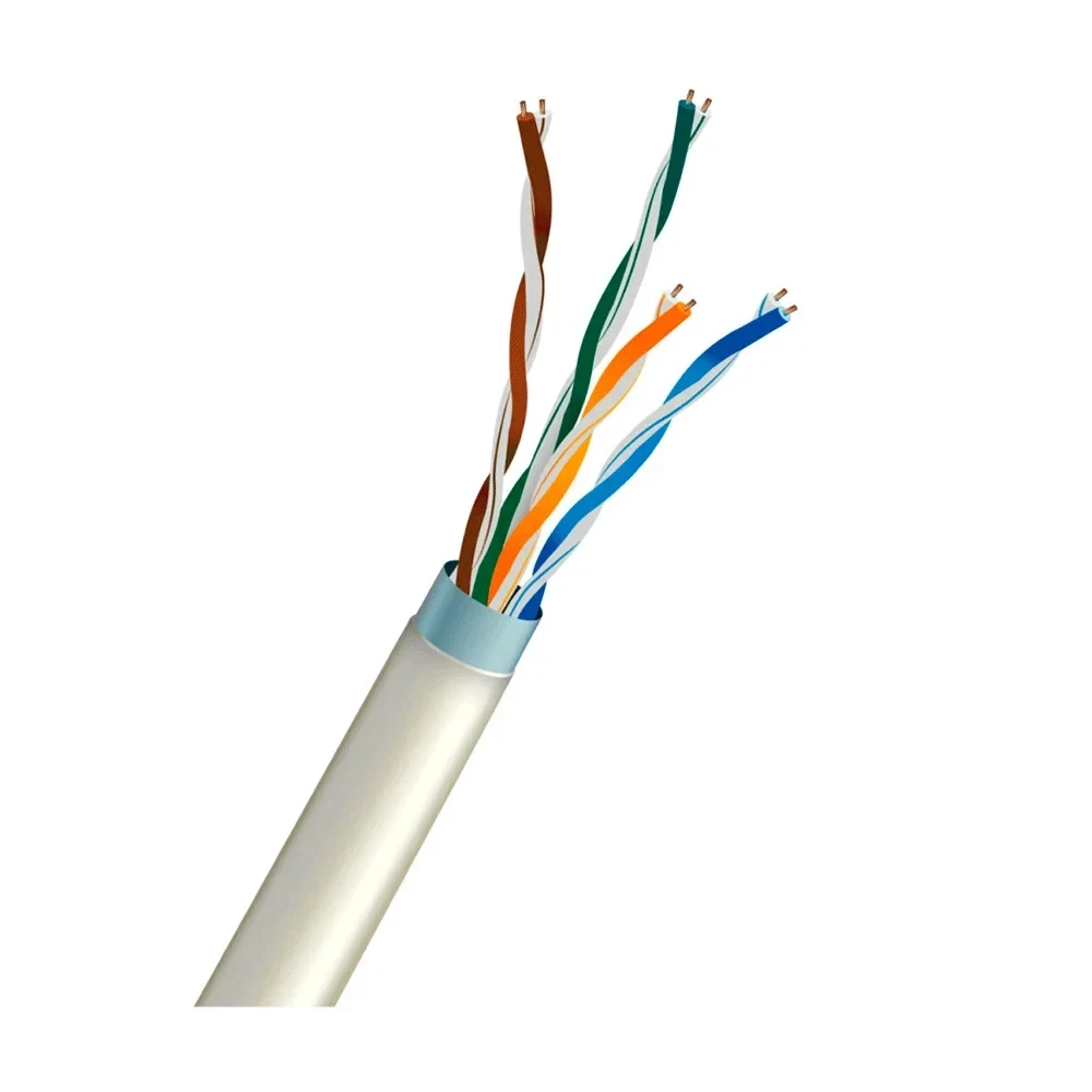 Кабель вита пара  FTP CAT5E CU 0.5mm PVC Indoor Trinix 305m (33-00031), фото 1
