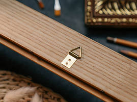 Петля для рамок. Колір "золото". 30х13мм