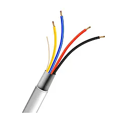 Кабель сигнальний Vector 4х0.22 Cu екран 100m (35-00018)