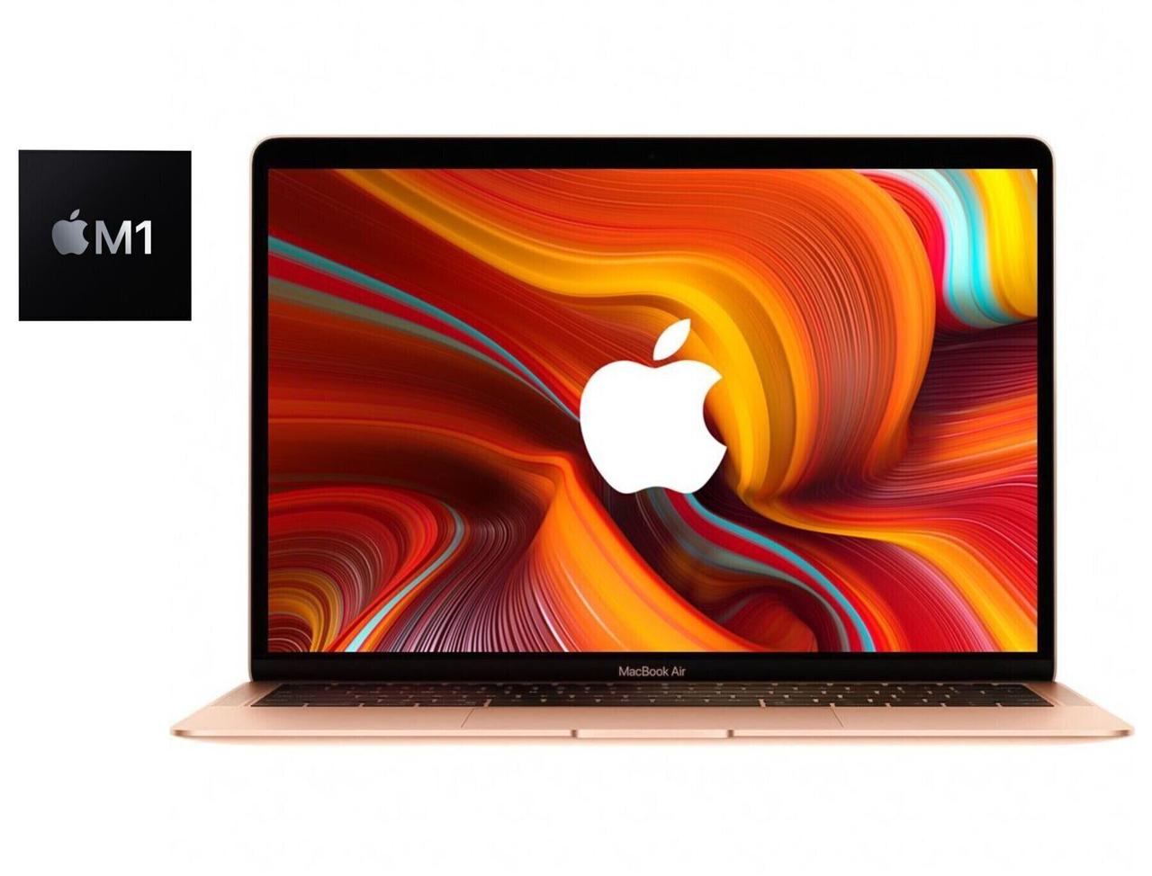 Ультрабук Apple MacBook Air 13 2020 A2337 Gold/ 13.3" (2560x1600)/ Apple M1/ 8 GB RAM/ 512 GB SSD/