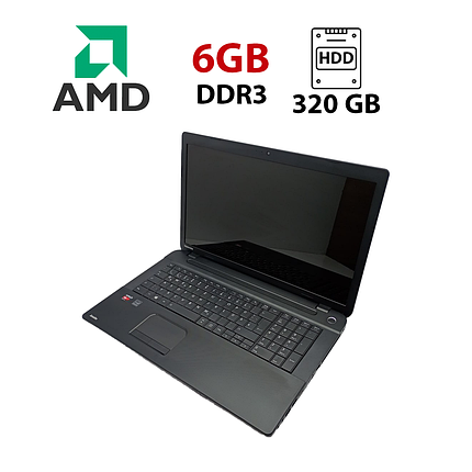 Ноутбук Toshiba Satellite C70/ 15.6" (1600x900)/ AMD A6-5200/ 6 GB RAM/ 320 GB HDD/, фото 1