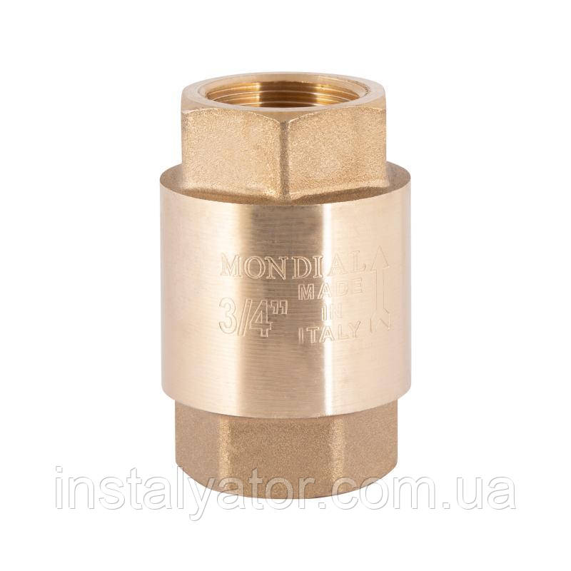 Клапан зворот.ходу,з латун.штоком. 3/4"в №53 Icma