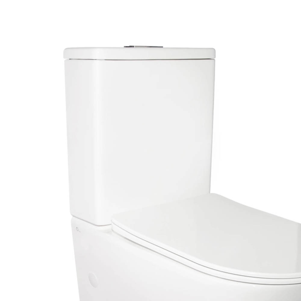 Qtap Stork бачок унітазу (сумісний з Crow, Jay, Stork) нижнє підведення, (без чаші і сидіння) 3/4.5L 375*405*1405mm WHITE Baumar -