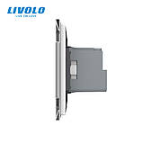 Розумна розетка EC з заземленням Livolo білий (VL-M7FCTC16AZ2-2WP), фото 5