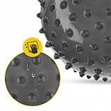 М'яч для пілатесу, йоги, реабілітації 4FIZJO 20 см (масажний) Black (P-5905973402330), фото 7