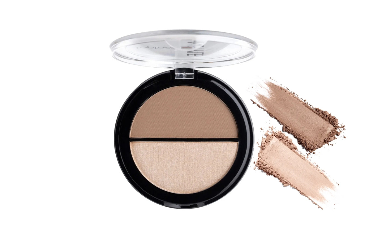 Пудра-хайлайтер TopFace Contour&Highlighter Instyle PT262 - №1 (10 g), фото 1