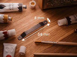 "Крокодил" для рамок. Колір чорний. 68х8мм