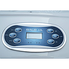 Гідромасажний басейн Aquajoy Borneo (230х230х96 см), Сріблясто-білий мармур, фото 5