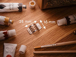 Підвіска. Колір "нікель". 25х16мм