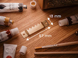 "Крокодил" для рамок. 57х13мм