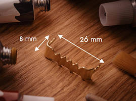 Скоба для рамок вбивна. 26х8мм