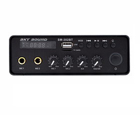 Підсилювач потужності SKY SOUND SM-302BT (2*30W)