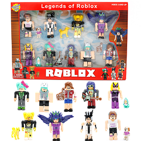 Ігрові фігурки Roblox у коробці, іграшкові чоловічки Роблс набір із 9 фігурок
