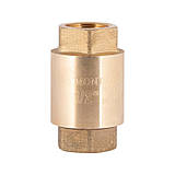 Зворотний клапан із латунним штоком