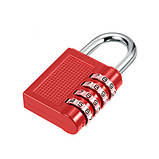 Замок навісний кодовий 41мм, 4 цифри, цинковий сплав, фото 4