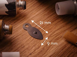 Фіксатор для рамок. Металевий. 21х9мм