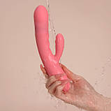 Вібратор-кролик Svakom Avery силіконовий для вагінальної та кліторальної стимуляції з вібрацією та рухом, фото 10