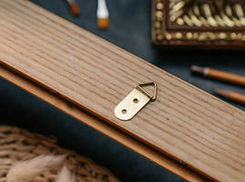 Петля для рамок. Колір "золото". 40х14мм