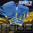Боксерські рукавиці PowerPlay 3021 Ukraine Синьо-Жовті 10 унцій, фото 10