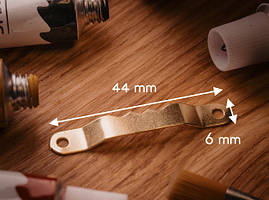 "Крокодил" для рамок. Колір "золото". 44х6мм