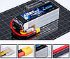 Акумулятор Zeee 22.2V 100C 6000mah 6S RC Lipo XT60, фото 2