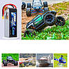 Акумулятор Zeee 22.2V 100C 6000mah 6S RC Lipo XT60, фото 3