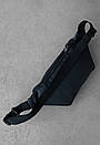 Поясна сумка з екошкіри Staff black leather, фото 2